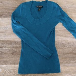 Turquoise sweater